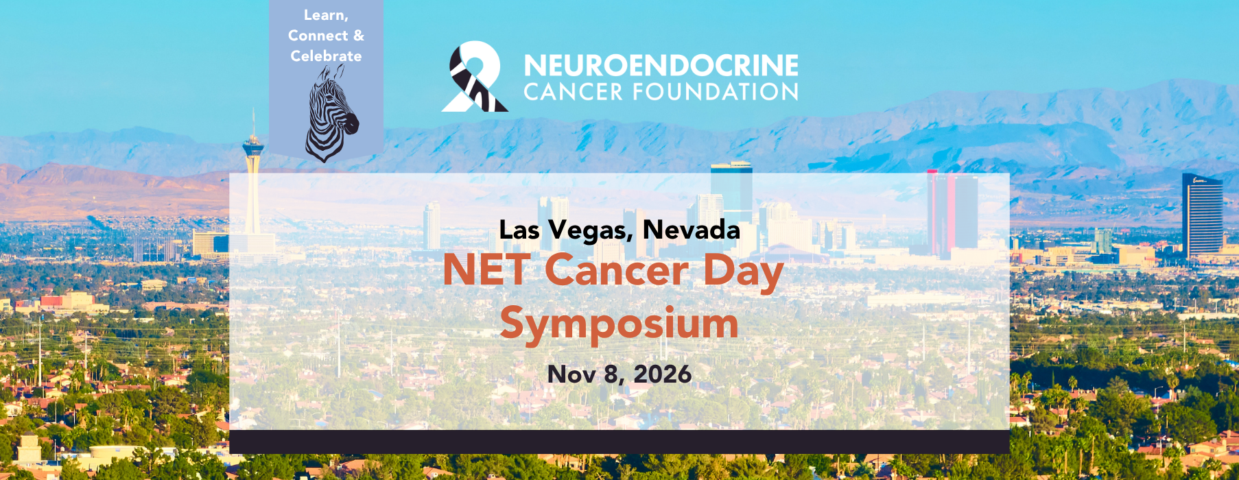 Nov 8: 2026 NET Cancer Day Symposium in Las Vegas, NV