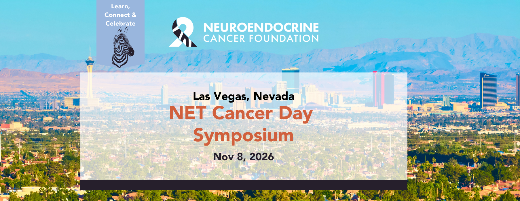 Nov 8: 2026 NET Cancer Day Symposium in Las Vegas, NV